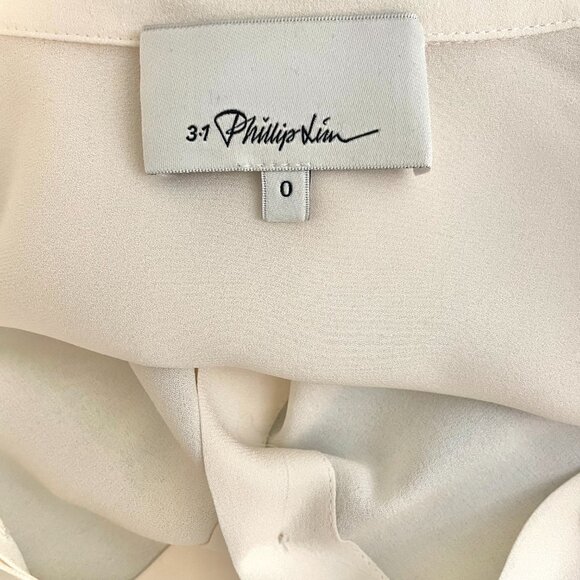 Phillip Lim Silk Ivory Blouse - Picture 4 of 4